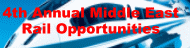 4th Annual Middle East Rail Opportunities