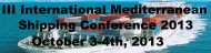 III International Mediterranean Shipping Conference 2013